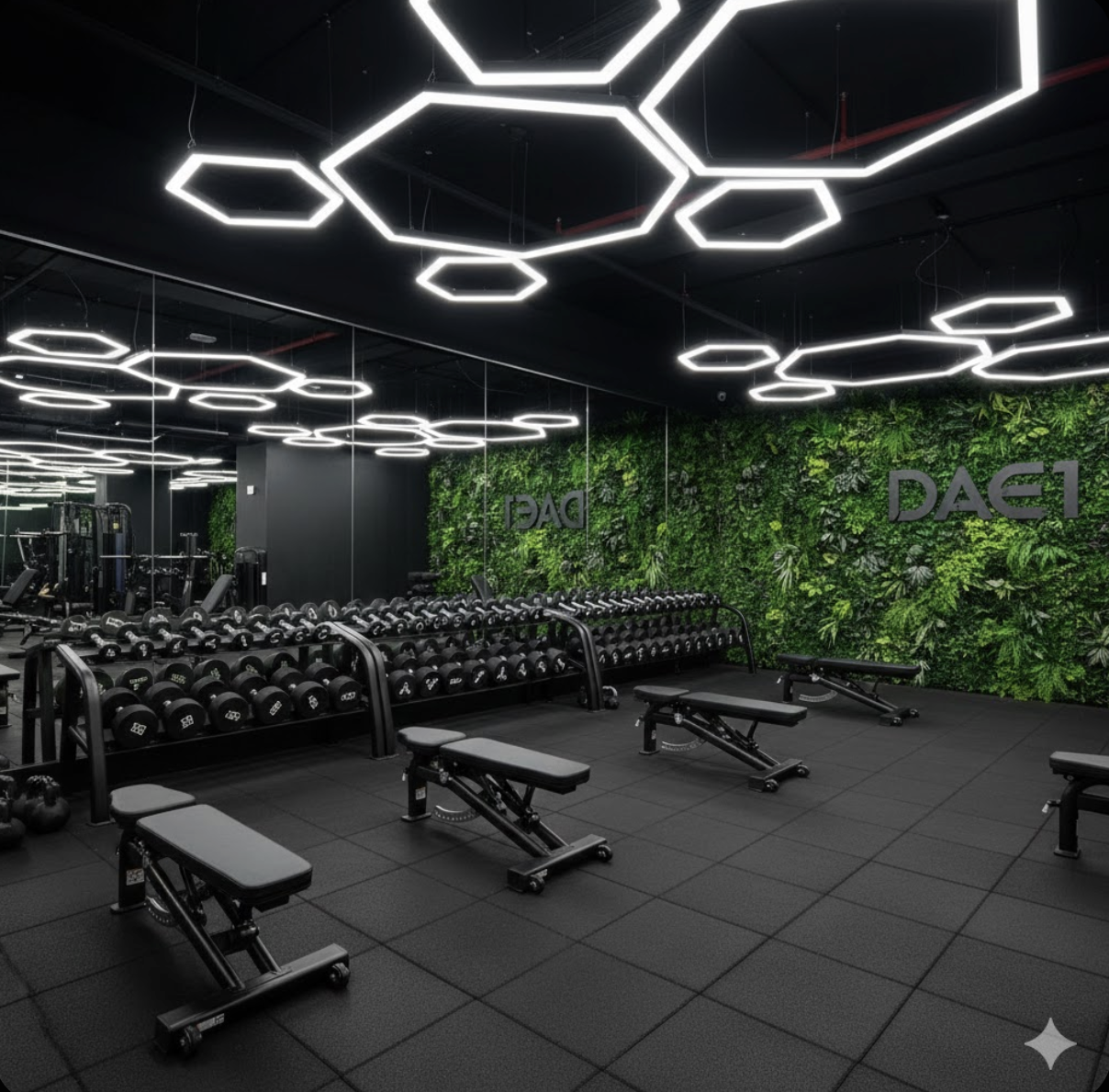 DAE1 Fitness Interior